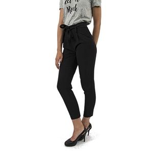 Italy High Waist Wide Leg Anknle Pants XL/8